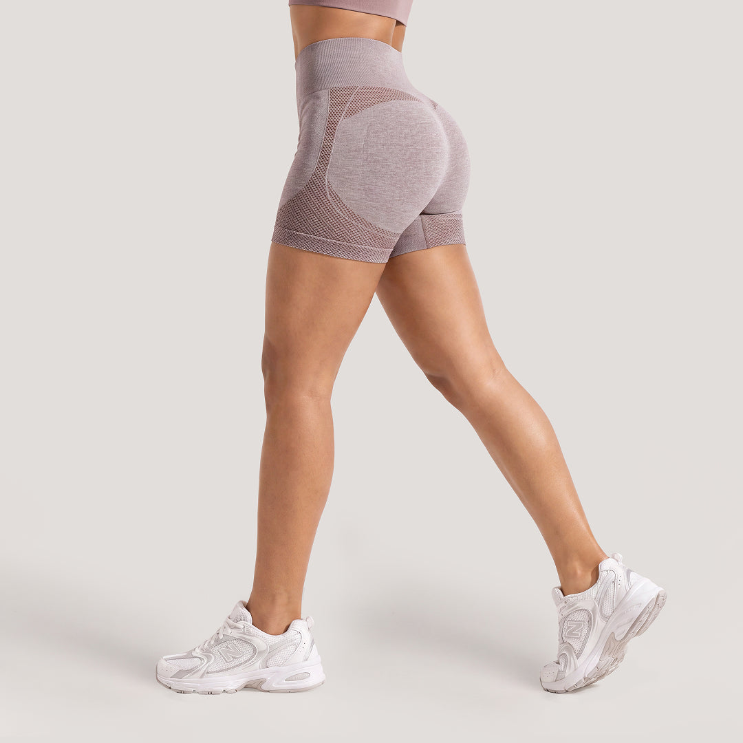 High-Waisted Compression Booty Shorts
