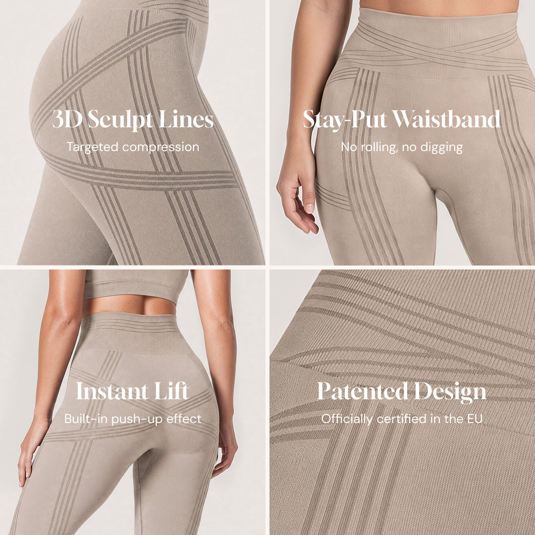 Criss-Cross Booty-Lifting & Anti-Cellulite Leggings