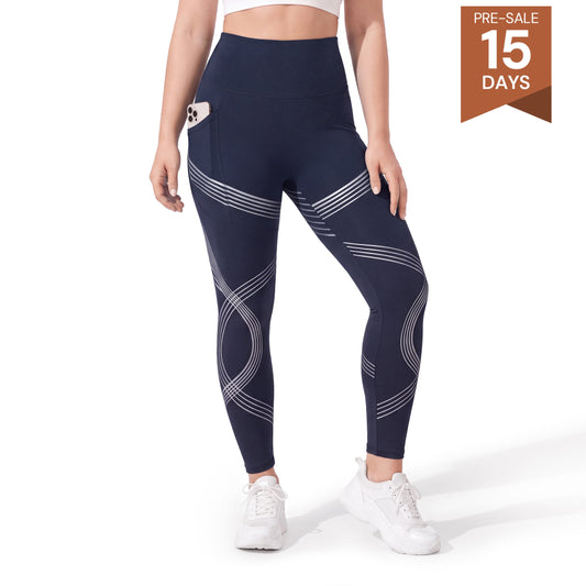 Textured Compression Anti-Cellulite Leggings
