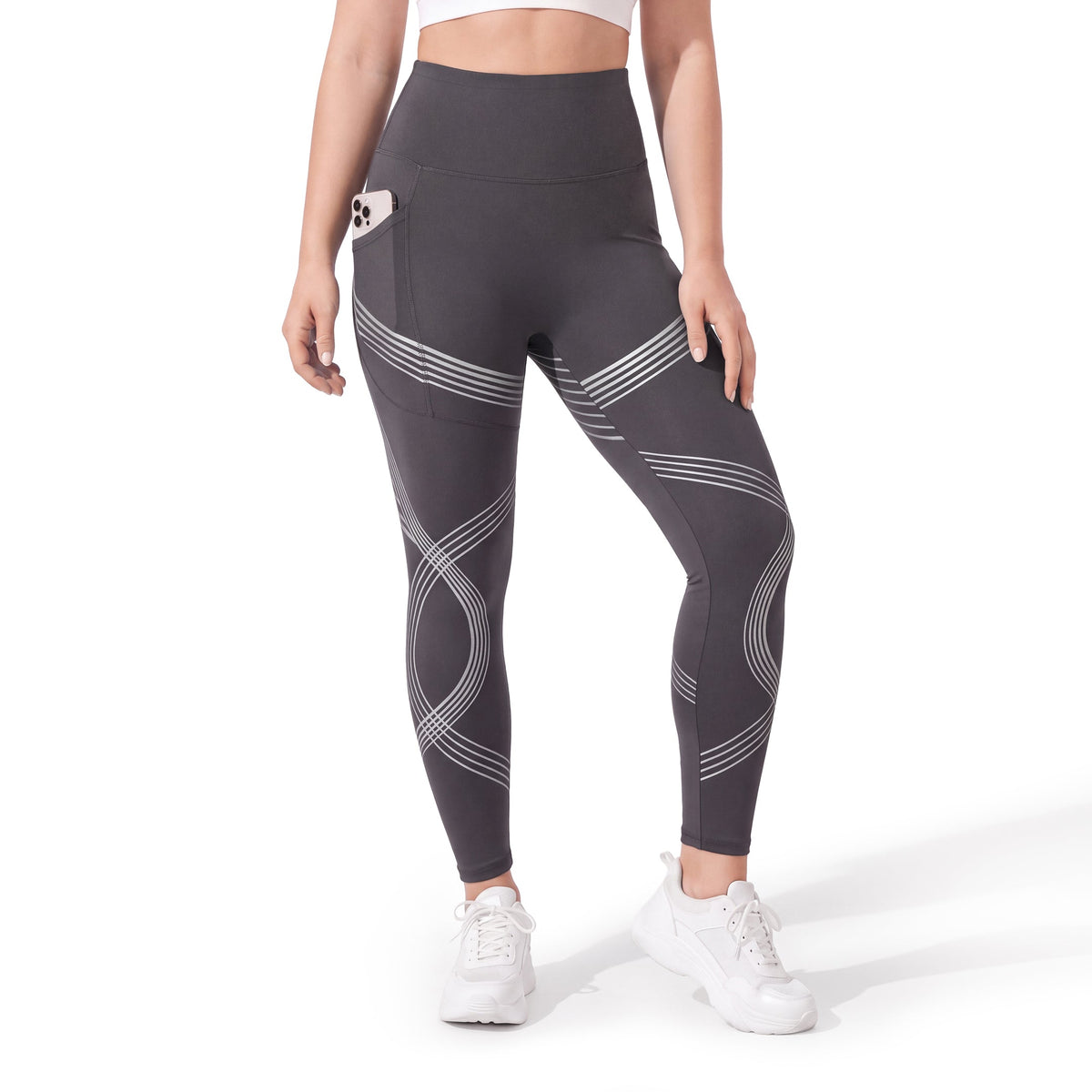 Textured Compression Anti-Cellulite Leggings