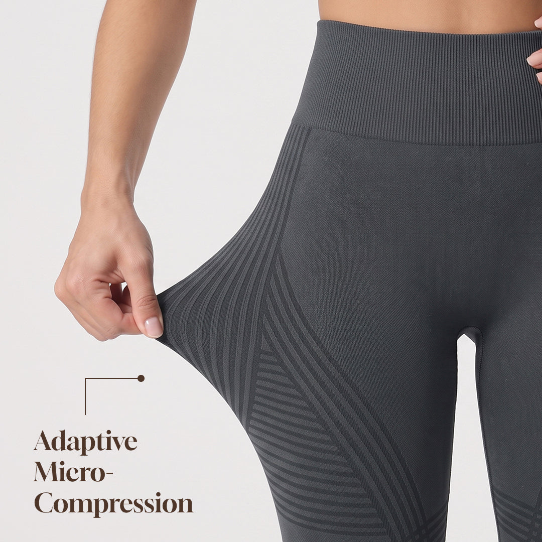 Ribbed Squat-Proof Capri Leggings