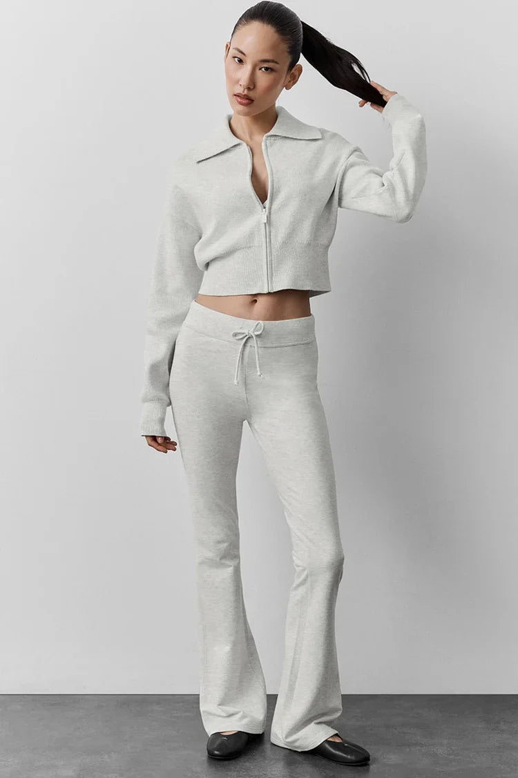 Sway Fleece Bell-Bottom Pants
