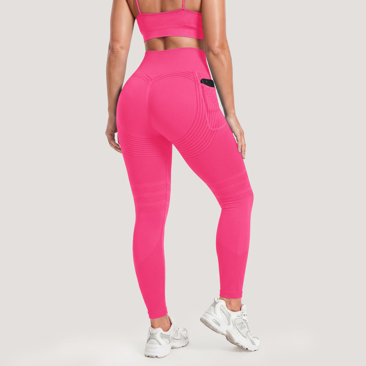 Right Side Pocket Anti-Cellulite Sculpting Leggings