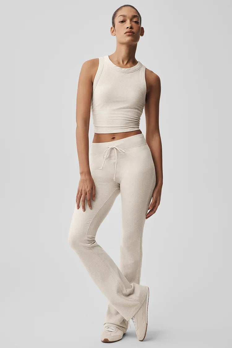 Sway Fleece Bell-Bottom Pants
