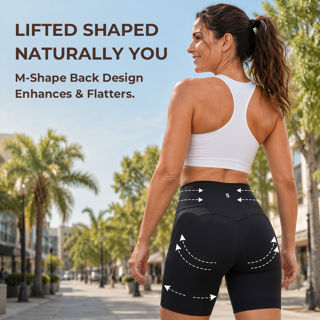 "No-Squeeze" Jelly-Grip 5" Sculpting Shorts (Tummy Smoothing & Anti-Chafe)