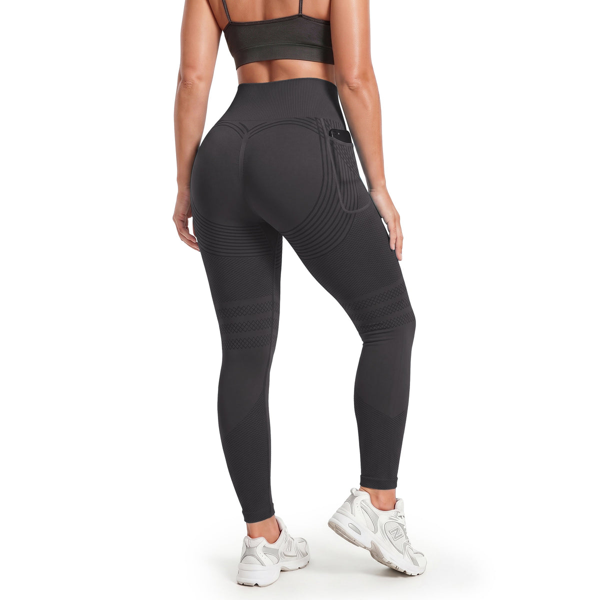 Right Side Pocket Anti-Cellulite Sculpting Leggings
