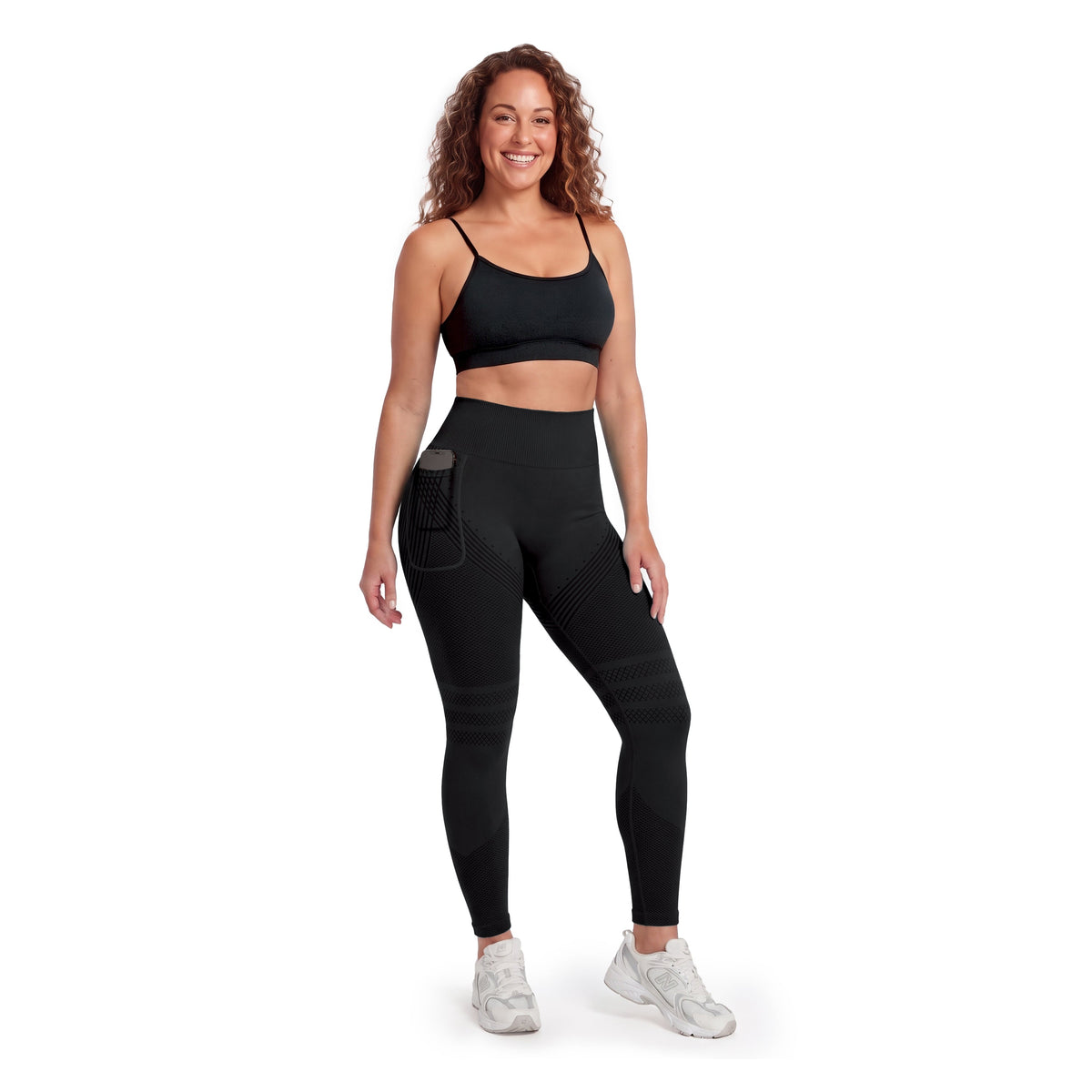 Right Side Pocket Anti-Cellulite Sculpting Leggings