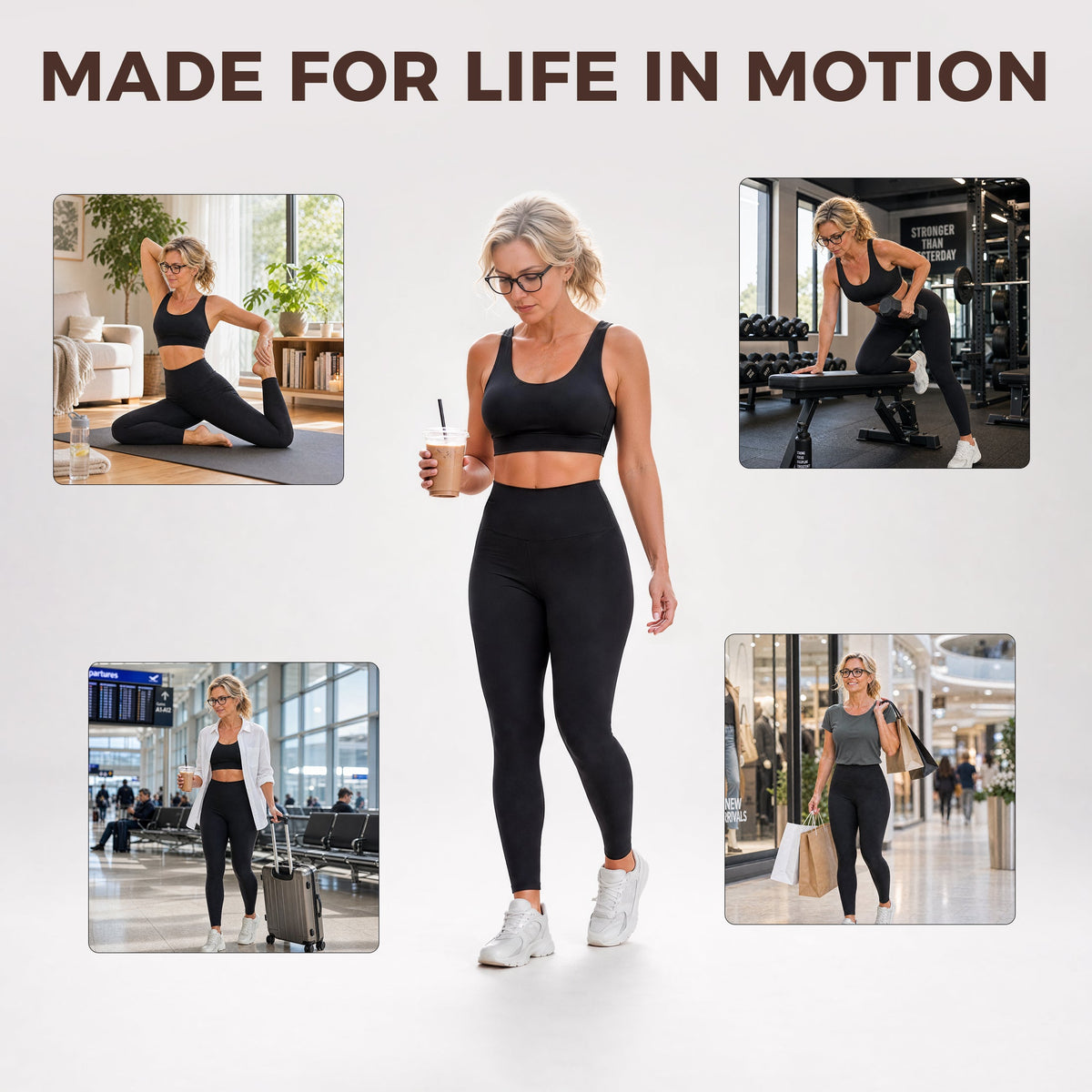 Hidden Pocket Lifestyle Leggings - Move Freely. Carry Less. Zero Compromise.