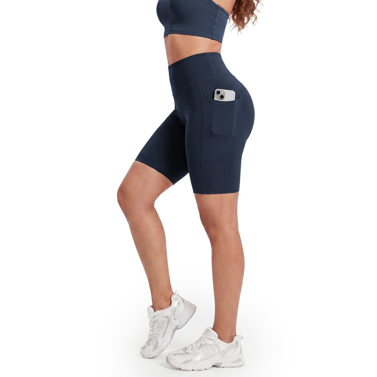 Pocket Anti-Cellulite Sculpting Short Leggings