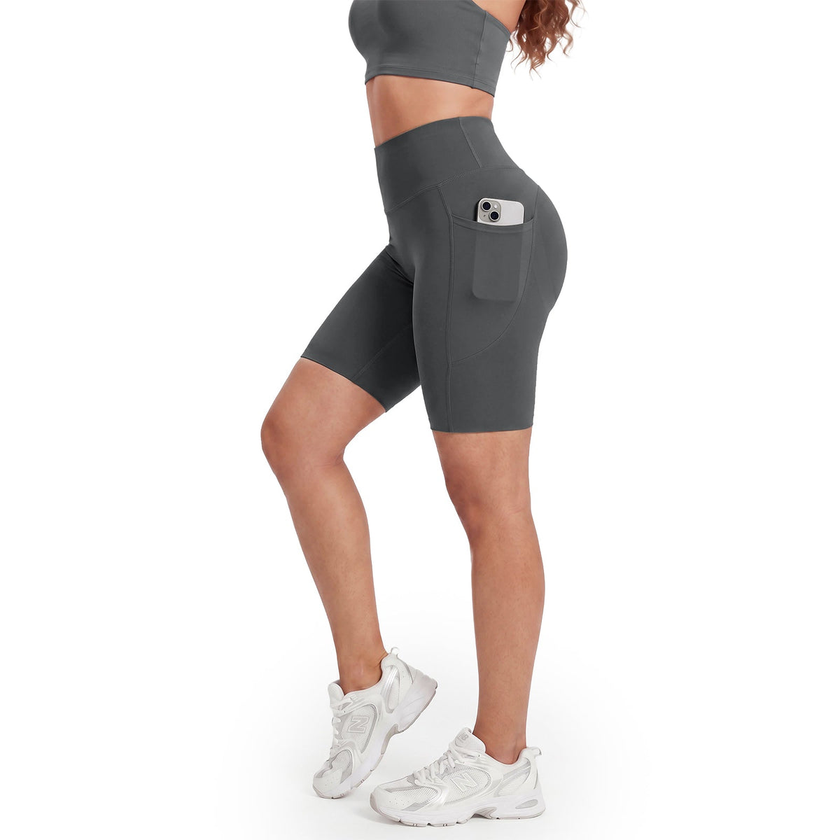 Pocket Anti-Cellulite Sculpting Short Leggings
