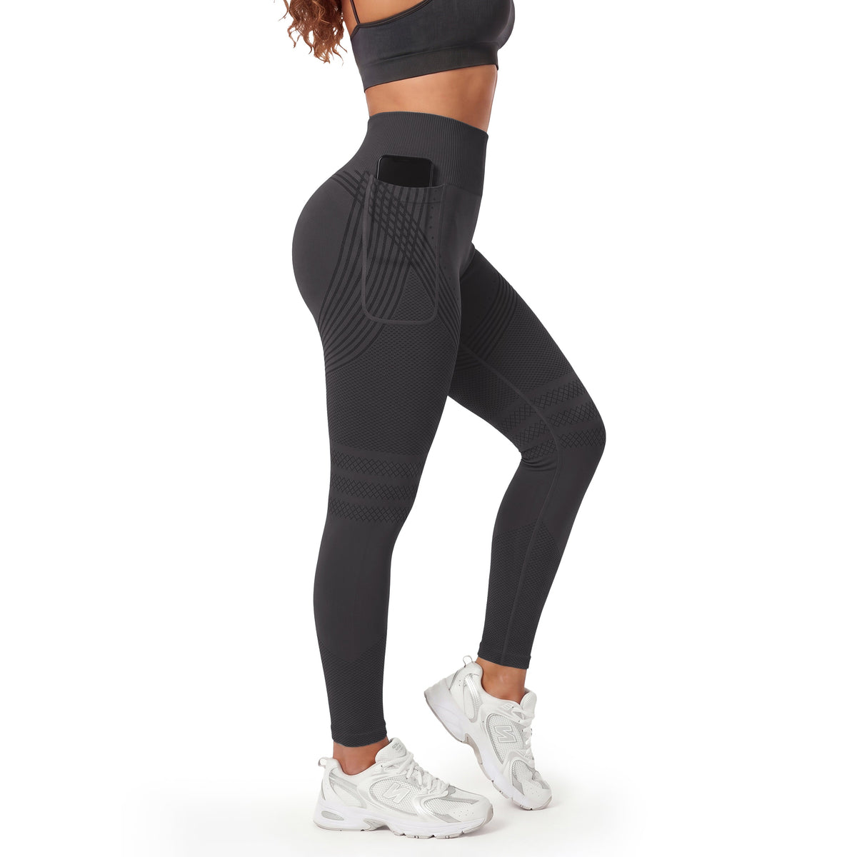 Right Side Pocket Anti-Cellulite Sculpting Leggings