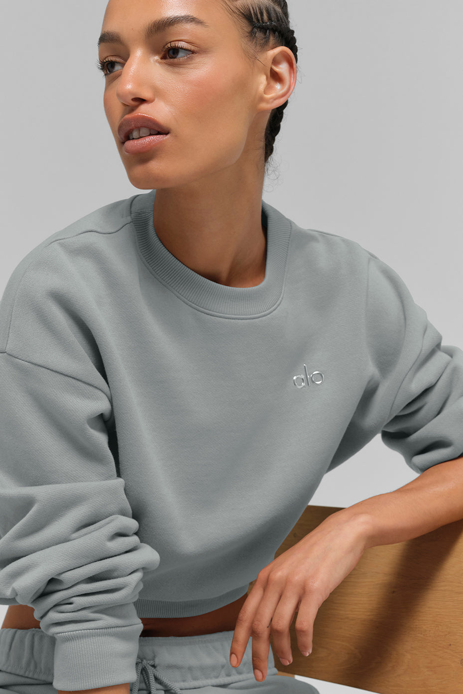 sweater Accolade  Cropped Crew Neck "best-seller"