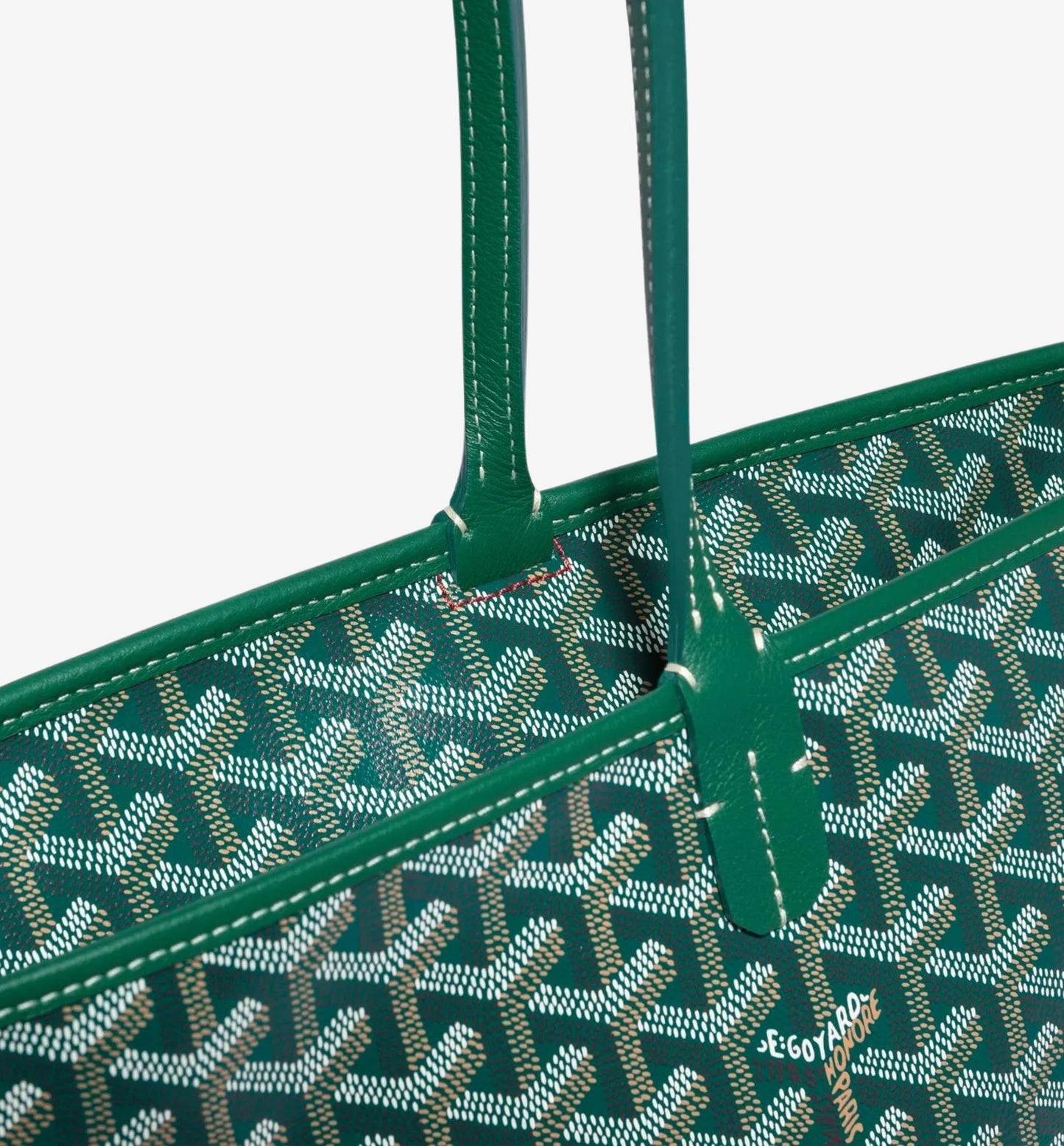 Goyard Artois MM tote green