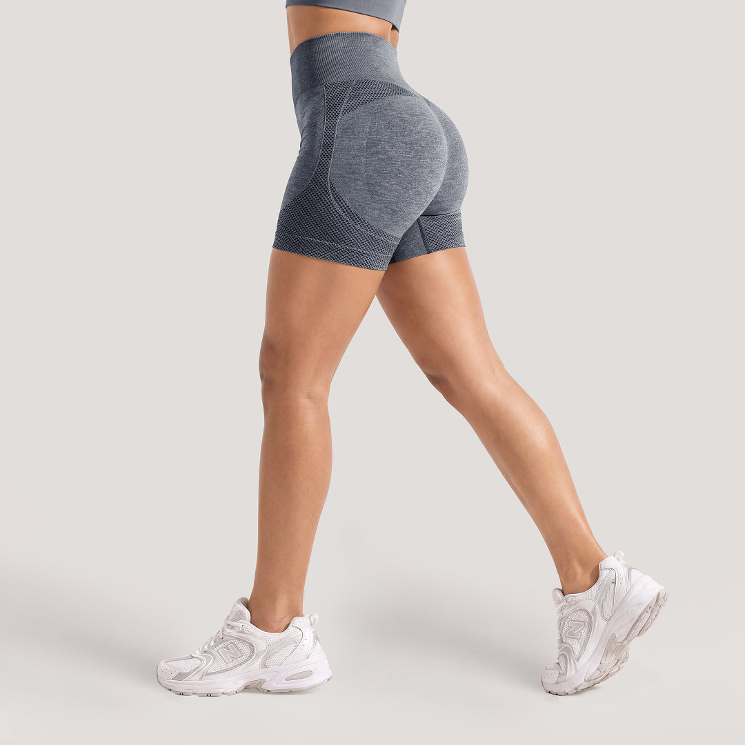 High-Waisted Compression Booty Shorts